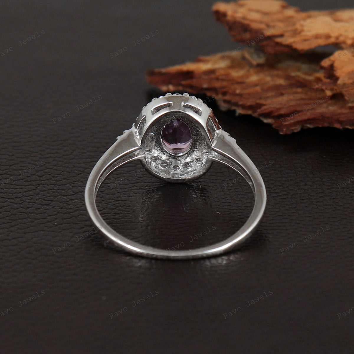 Handmade Sterling Silver Amethyst Ring, February Birthstone