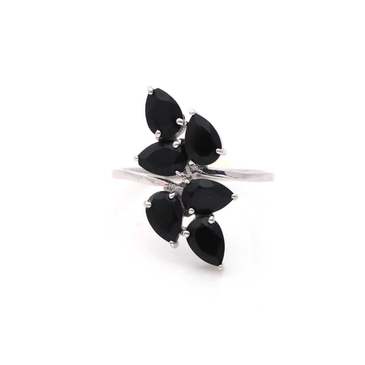 Black Onyx Sterling Silver Handmade Gemstone Ring Christmas Gift For Her