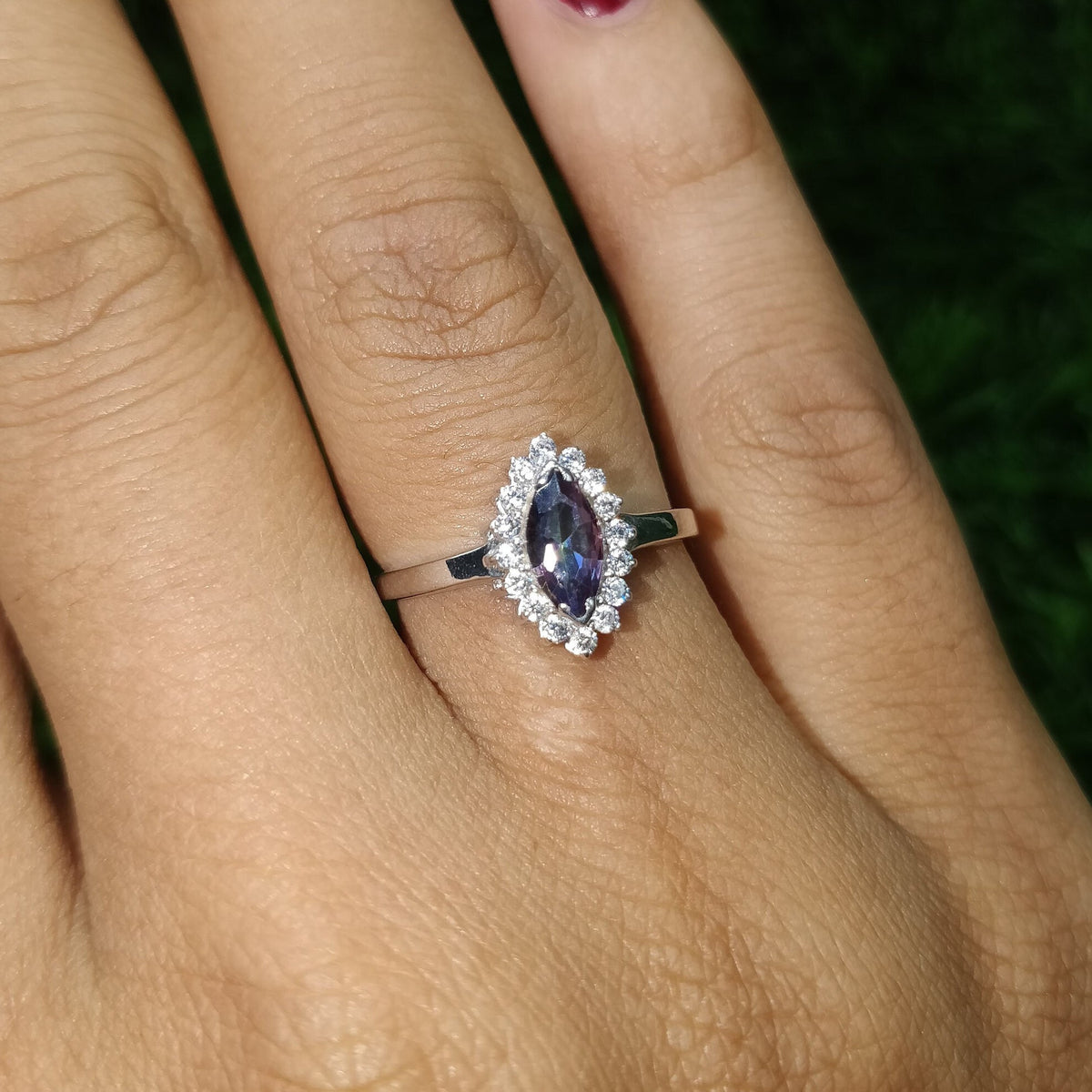 Mystic Topaz Sterling Silver Ring, Handmade Gemstone Jewelry, Christmas Gifts
