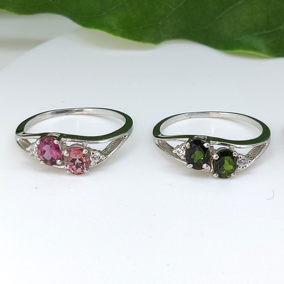 Natural Tourmaline Ring: 925 Sterling Silver Oval Gemstone Handmade