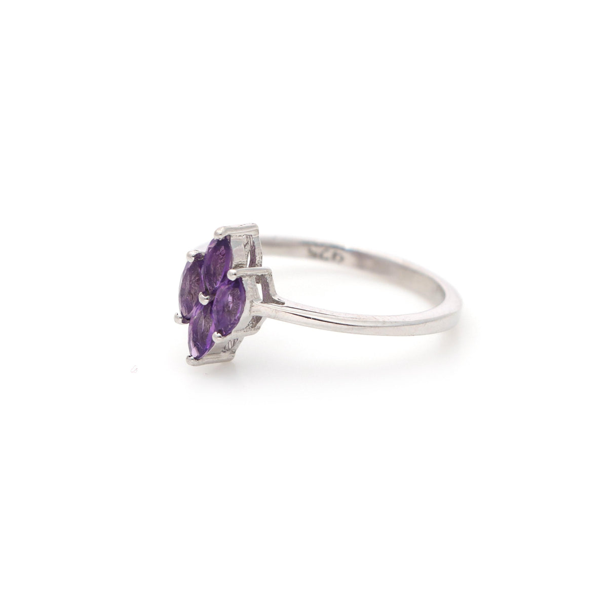 Amethyst Ring | 925 Sterling Silver | Handmade Boho Jewelry | Natural Gemstone Ring | Gift for Her