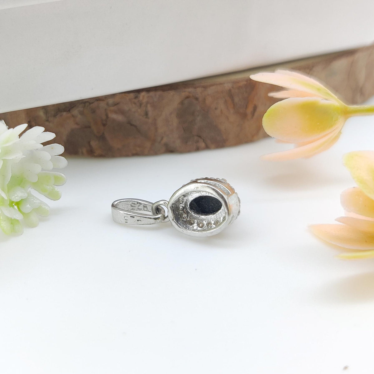 Black Star Pendant-925 Sterling Silver Jewelry-March Birthstone-Cubic Zircon Chain Necklace-Anniversary Gift