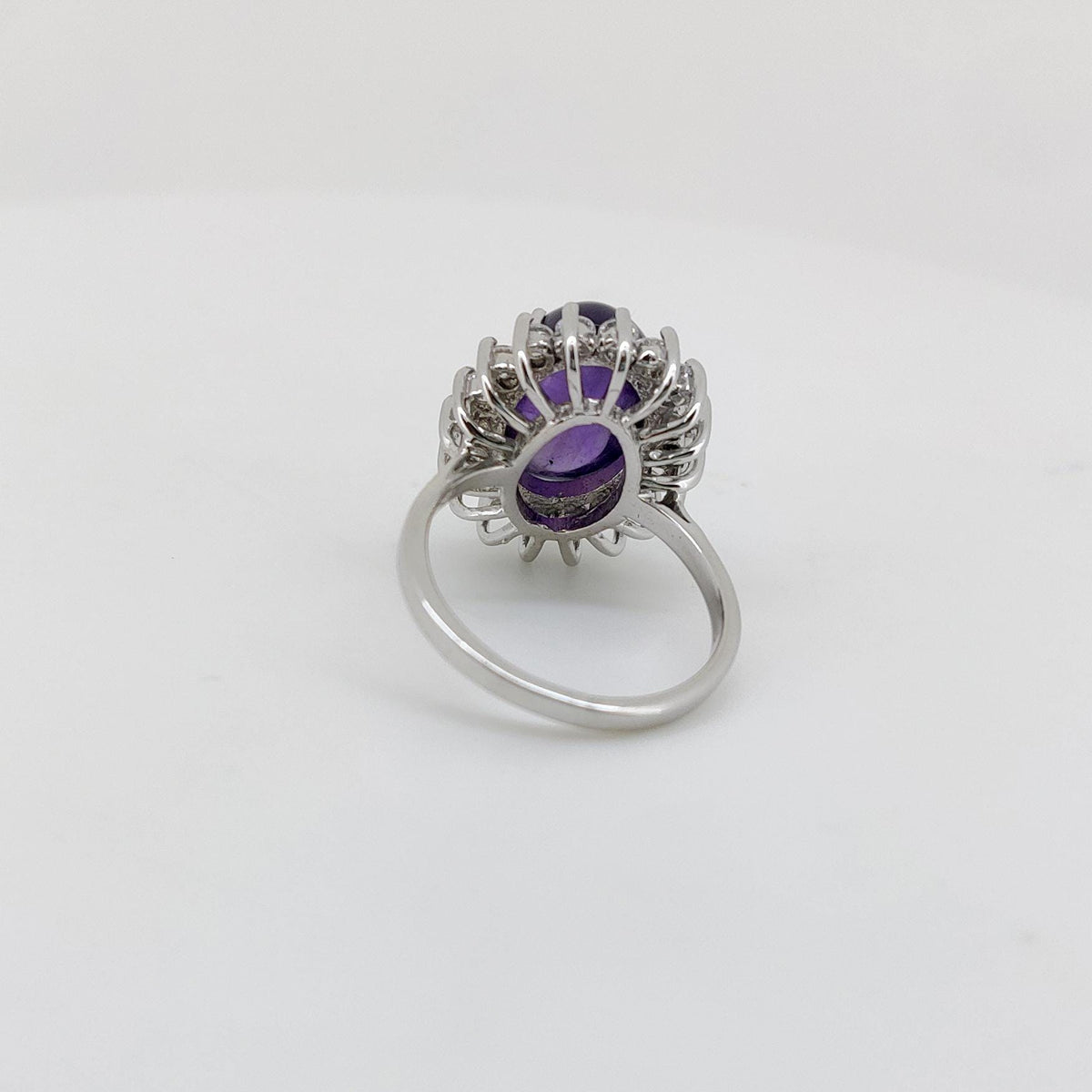 Handmade Amethyst Sterling Silver Ring: February Birthstone Christmas gift