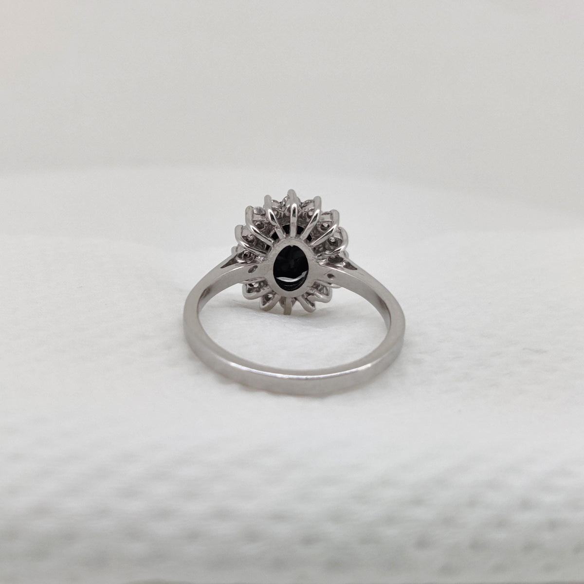 Handmade Oval Cut Black Onyx Ring: 925 Sterling Silver Statement Ring