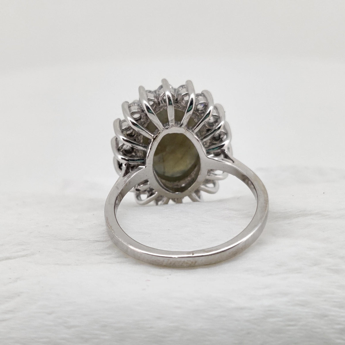 Labradorite Ring: Sterling Silver Handmade Statement Jewelry Christmas