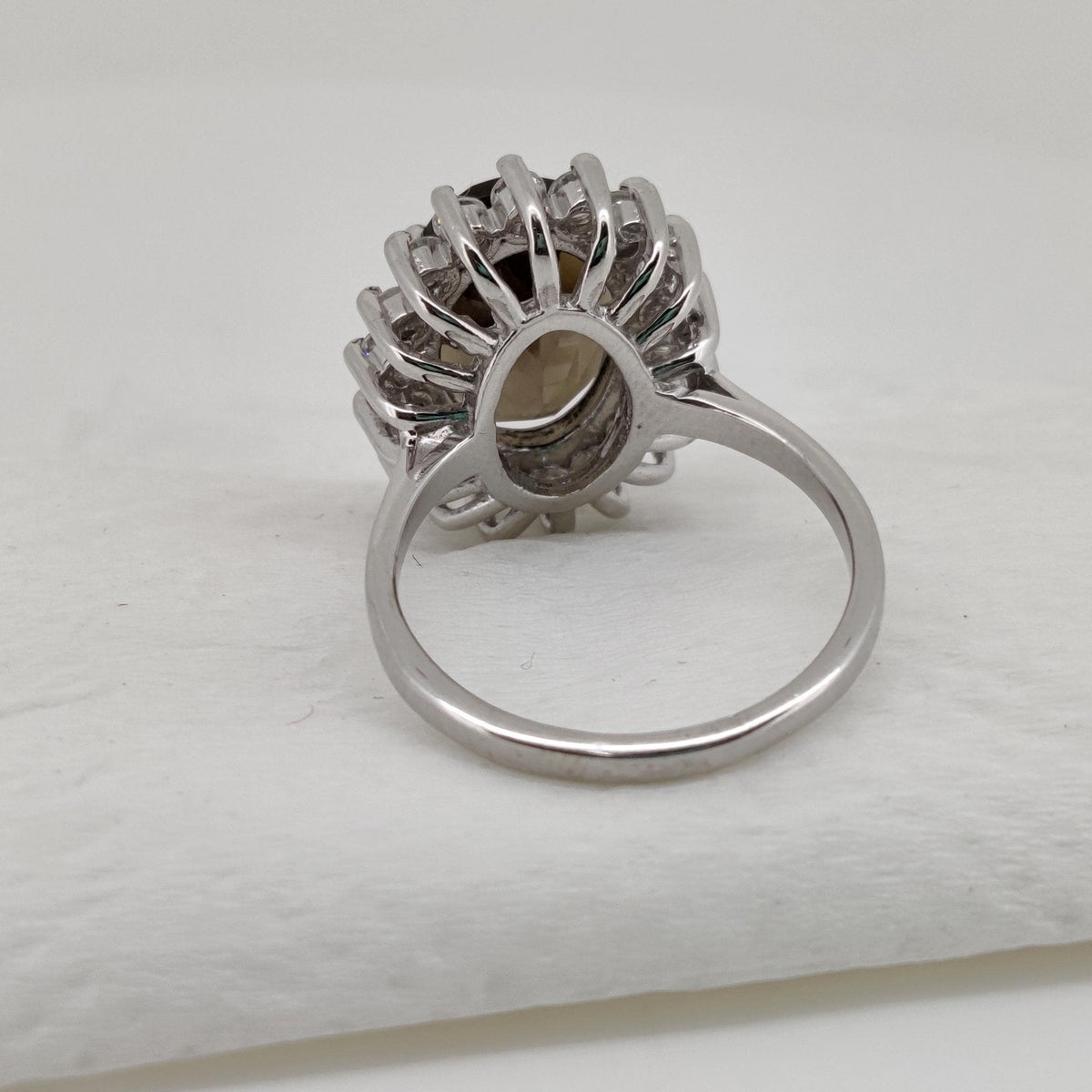 Smoky Quartz Ring Sterling Silver Handmade Gemstone Gift For Her