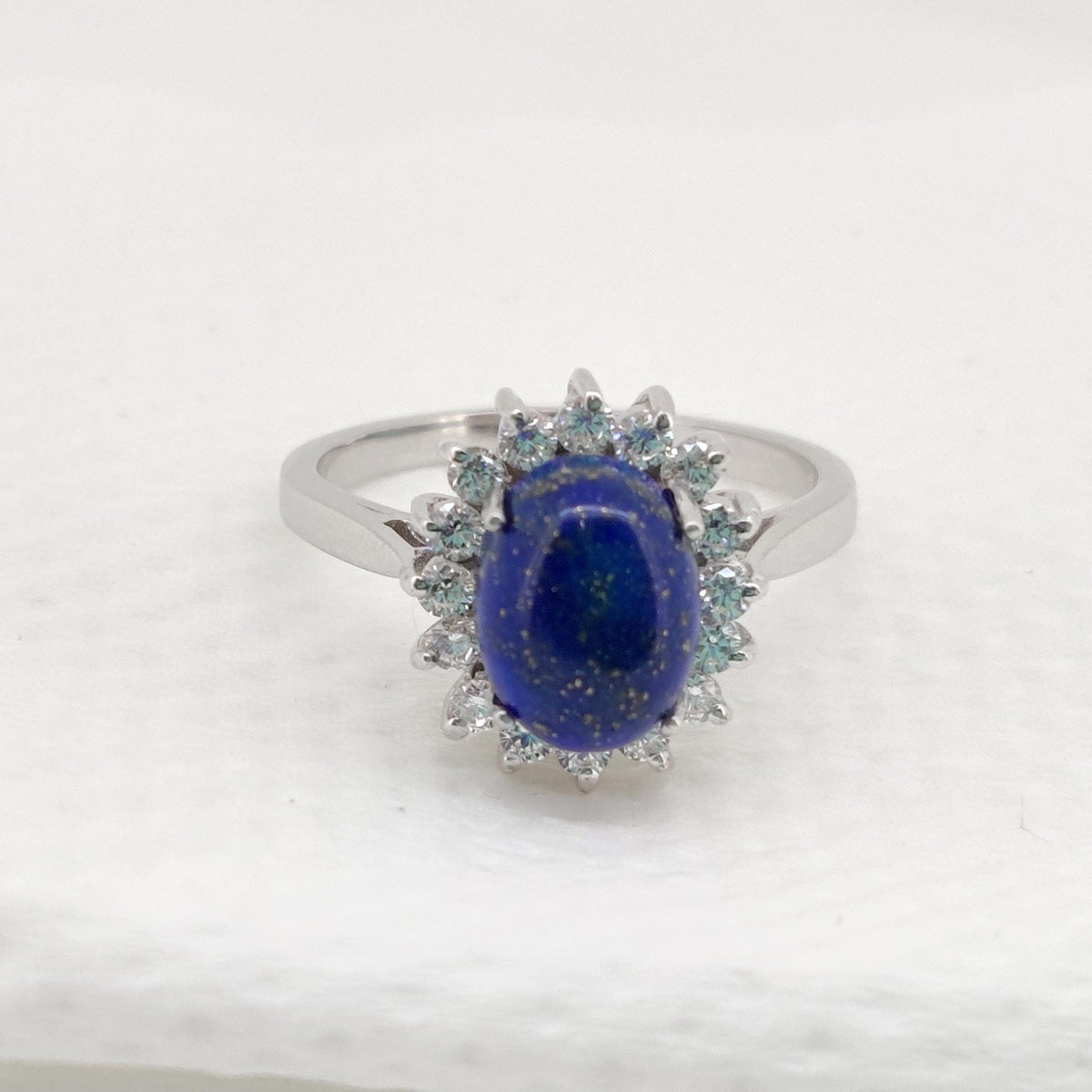 Lapis Lazuli Ring: Handmade Sterling Silver September Birthstone