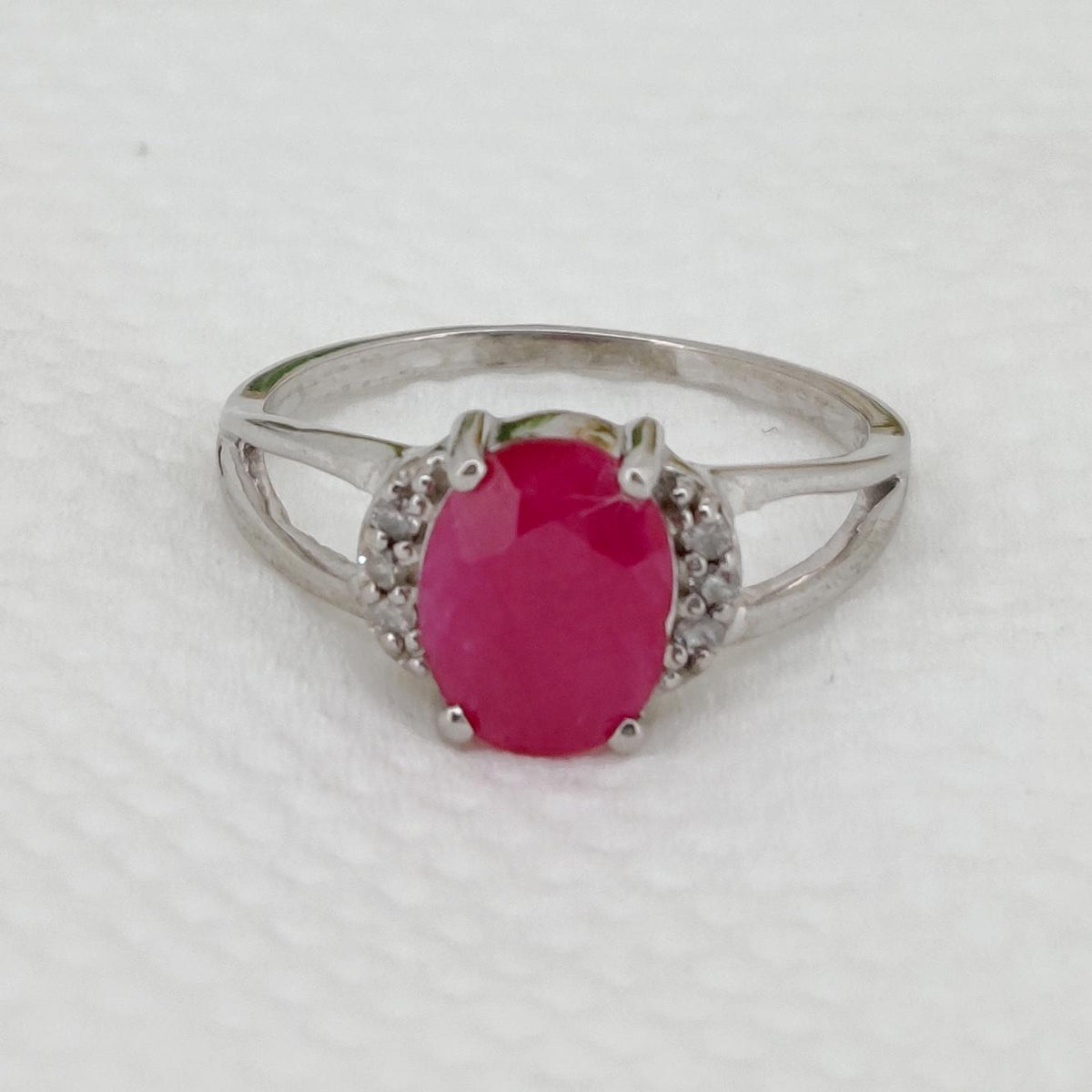 Natural Ruby Ring, 925 Sterling Silver, July Birthstone, Ruby Jewelry, Gifts For Her