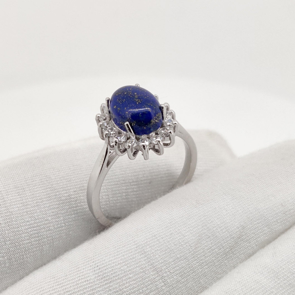Lapis Lazuli Ring: Handmade Sterling Silver September Birthstone